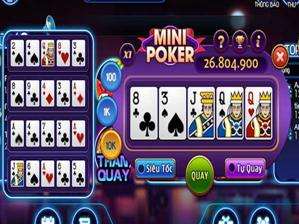 Mini Poker là gì? Mọi điều về trò chơi Mini Poker dành cho người mới bắt đầu – Cổng cược 88